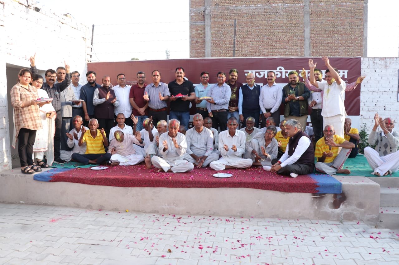 Community celebration at Shakuntala Sadan
